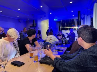 Blues show at Svalbard Brewery