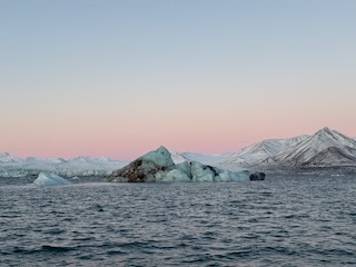 An iceberg