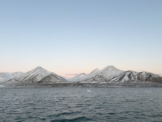 Svalbard from the boat