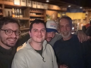 Zack, Grant, Alex, and Mike in Kroa