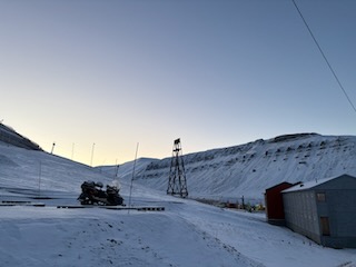 Landscape in Longyearbyen