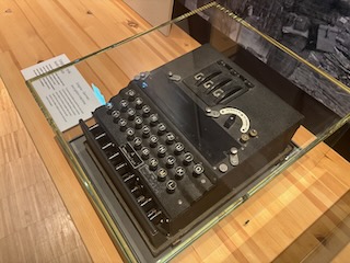 An enigma machine