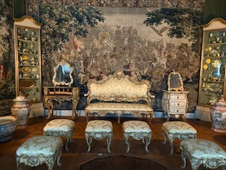 Furniture in Rosenborg Castle